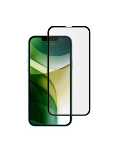 Skärmskydd iPhone 13/13 Pro/14 - 3D Härdat Glas Svart (miljö)- G-SP.se