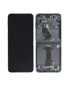 Samsung Galaxy Z Flip 5 Skärm med LCD Display Original - Grafit