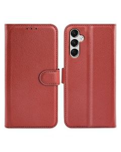 Samsung Galaxy A25 Plånboksfodral med Stativ - Brun