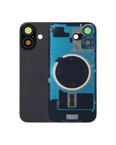 Baksida Glas med smådelar för iPhone 17 - Svart