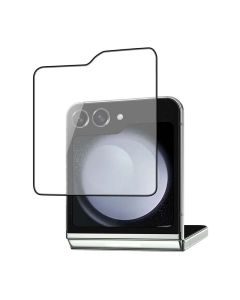 Skärmskydd Samsung Galaxy Z Flip 5 - 3D Härdat Glas Svart (miljö)