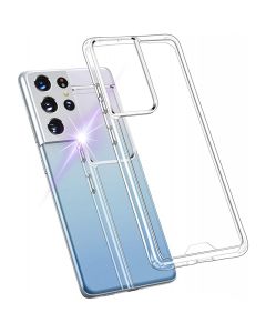 Stöttåligt Skal Samsung Galaxy S21 Ultra - Transparent- G-SP.se