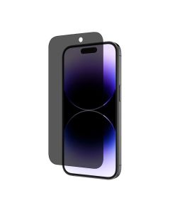 Skärmskydd iPhone 15 Pro - Privacy 3D Härdat Glas- G-SP.se