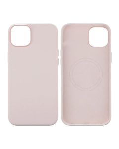iPhone 15 Plus Silikonskal Rvelon MagSafe - Rosa- G-SP.se