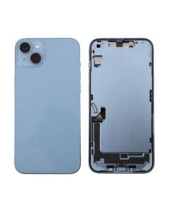 iPhone 14 Plus Baksida med Komplett Ram - Blå- G-SP.se