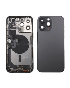iPhone 14 Pro Max Baksida med Komplett Ram - Svart- G-SP.se
