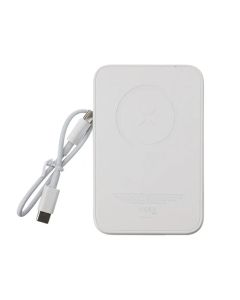 Powerbank med Magsafe Rvelon 5000 mAh - Vit- G-SP.se