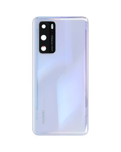 Huawei P40 Baksida/Batterilucka - Vit- G-SP.se