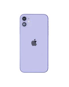 iPhone 11 Baksida med Komplett Ram - Violett- G-SP.se