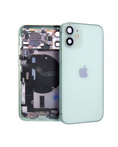 iPhone 12 Mini Baksida med Komplett Ram - Grön- G-SP.se