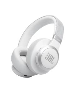 JBL Live 770NC Trådlösa Over-Ear Hörlurar med Aktiv Brusreducering Vit - Nyskick- G-SP.se