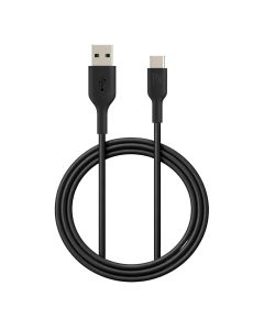Rvelon USB-A till USB-C Kabel 1 Meter - Svart