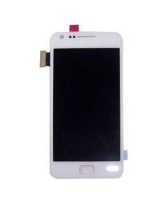 Samsung Galaxy S2 Sk&auml;rm med LCD Display - Vit- G-SP.se