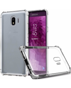 Stöttåligt Skal Samsung Galaxy J4 - Transparent- G-SP.se