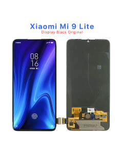 Xiaomi Mi 9 Lite Skärm/Display Svart- G-SP.se