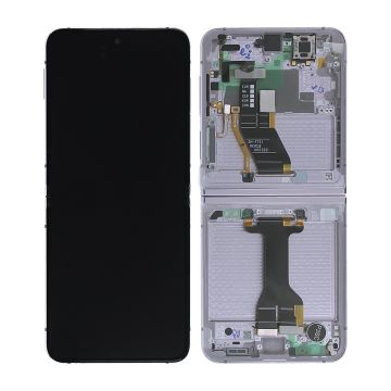 Samsung Galaxy Z Flip 5 Skärm med LCD Display Original - Lila