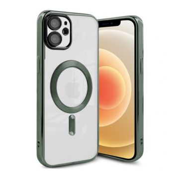 Luxury Mobilskal med Magsafe iPhone 11 - Militärgrön