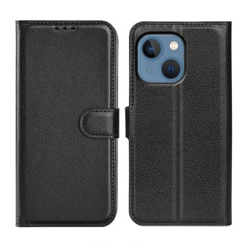 iPhone 14 Plånboksfodral med Stativ - Svart- G-SP.se