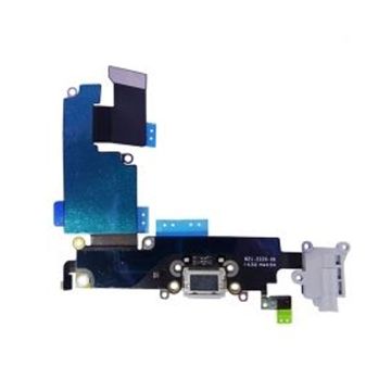 iPhone 6 Plus Laddkontakt Flexkabel - Grå- G-SP.se