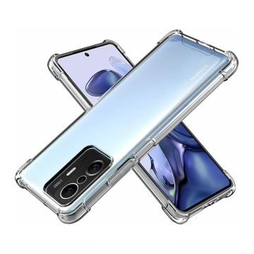Stöttåligt Mobilskal Xiaomi 11T/11T Pro - Transparent- G-SP.se