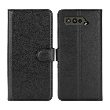 Asus ROG Phone 5s Plånboksfodral med Stativ - Svart- G-SP.se