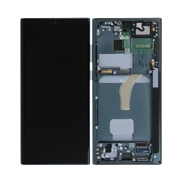 Samsung Galaxy S22 Ultra (SM-S908B) Skärm med LCD Display Original - Grön- G-SP.se