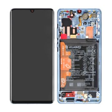 Huawei P30 Pro Skärm med LCD Display + Batteri Original - Lila