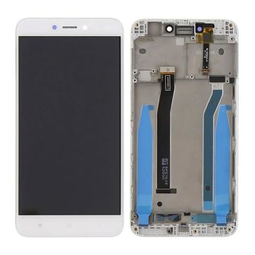 Xiaomi Redmi 4X Skärm med LCD Display - Vit