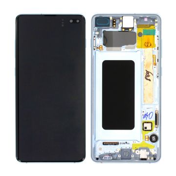 Samsung Galaxy S10 Plus (SM-G975F) Skärm med LCD Display Original - Blå