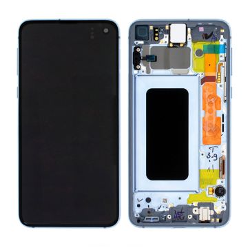 Samsung Galaxy S10e (SM-G970F) Skärm med LCD Display Original - Blå- G-SP.se