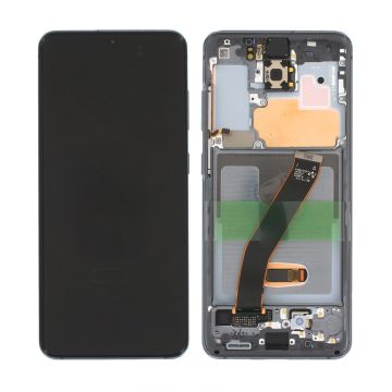Samsung Galaxy S20 5G (SM-G980F) Skärm med LCD Display Original - Grå- G-SP.se