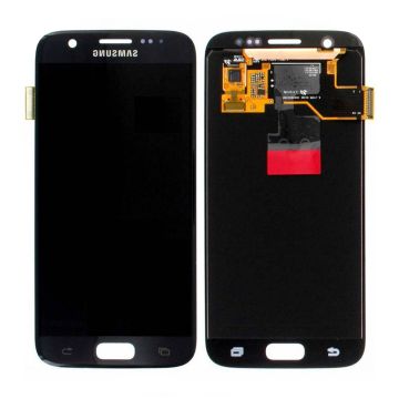 Samsung Galaxy S7 (SM-G930F) Skärm med LCD Display Original - Svart- G-SP.se