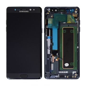 Samsung Galaxy Note 7 (SM-N930F) Skärm med LCD Display Original - Svart- G-SP.se