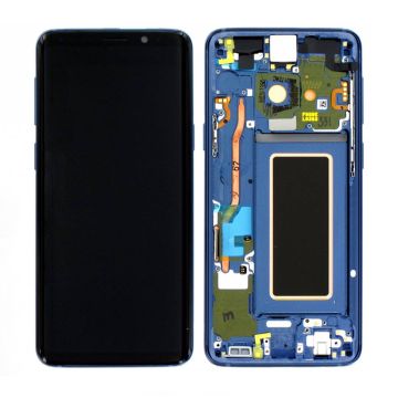 Samsung Galaxy S9 (SM-G960F) Skärm med LCD Display Original - Korall Blå