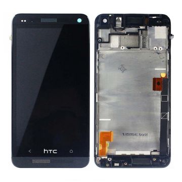 HTC One M7 Skärm med LCD Display OEM - Svart- G-SP.se