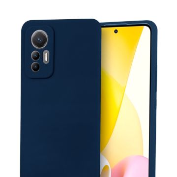Xiaomi 12 Lite Silikonskal - Mörkblå- G-SP.se