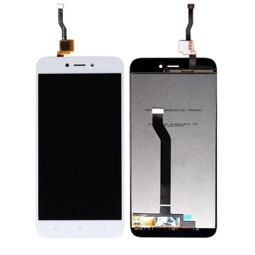 Xiaomi Redmi 5A Skärm med LCD Display - Vit