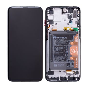 Huawei P Smart Z Display LCD Display Original + Batteri - Svart
