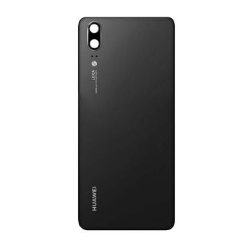Huawei P20 Baksida/Batterilucka Original - Svart- G-SP.se
