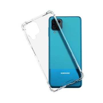 Samsung Galaxy A22 4G Extra Stöttåligt Skal - Transparent- G-SP.se