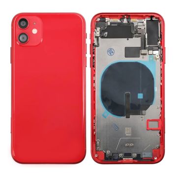 iPhone 11 Back Cover Complete OEM Red With Small Parts