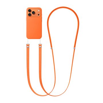 Crossbody Strap för iPhone mobilskal - Orange