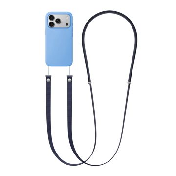 Crossbody Strap för iPhone mobilskal - Blå
