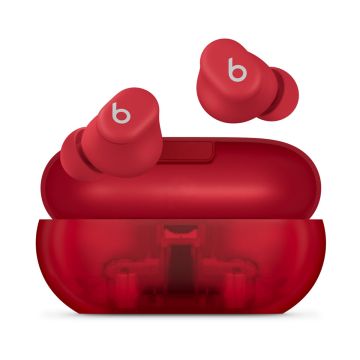 Beats Solo Buds Trådlösa In-Ear Hörlurar - Transparent Röd