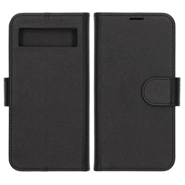 Google Pixel 8A Plånboksfodral med Stativ - Svart