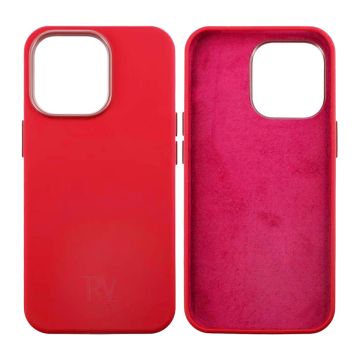 iPhone 13 Pro Skal - Silikon Röd Rvelon- G-SP.se