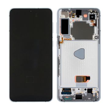 Samsung Galaxy S21 Plus 5G Skärm med LCD Display Original - Silver