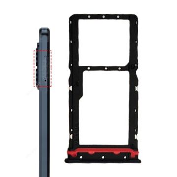 Motorola Moto G84 5G Simkortshållare - Svart