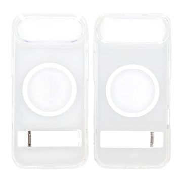 Mobilskal Rvelon med Stativ för iPhone Air - Transparent