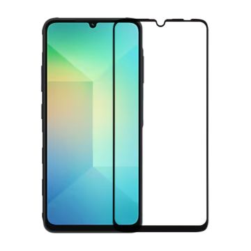 Skärmskydd Samsung Galaxy A06 med Aluminimum ram - miljö